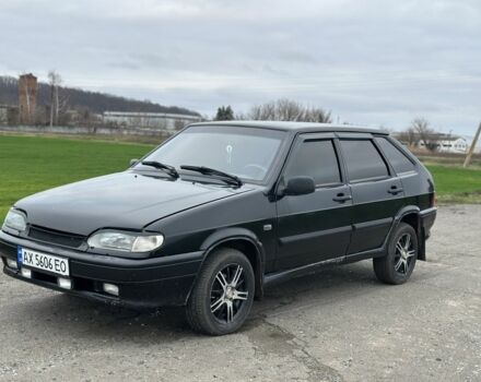 Черный ВАЗ 2114 Самара, объемом двигателя 1.6 л и пробегом 200 тыс. км за 1500 $, фото 1 на Automoto.ua