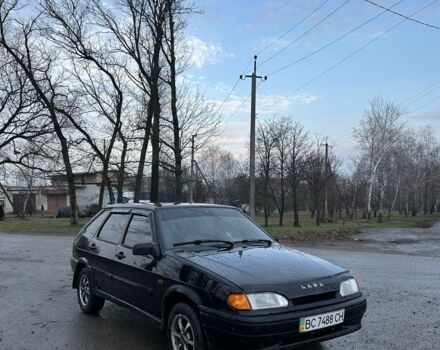 Черный ВАЗ 2114 Самара, объемом двигателя 1.5 л и пробегом 137 тыс. км за 1654 $, фото 1 на Automoto.ua