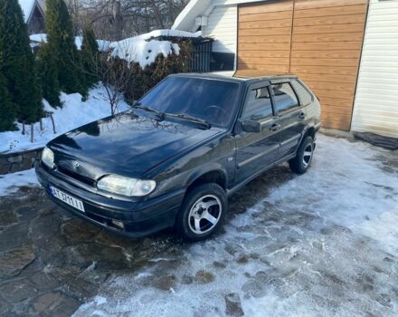 Черный ВАЗ 2114 Самара, объемом двигателя 1.6 л и пробегом 195 тыс. км за 1950 $, фото 1 на Automoto.ua