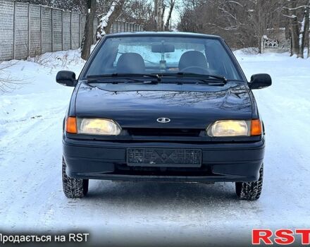 Черный ВАЗ 2114 Самара, объемом двигателя 1.6 л и пробегом 186 тыс. км за 3200 $, фото 1 на Automoto.ua