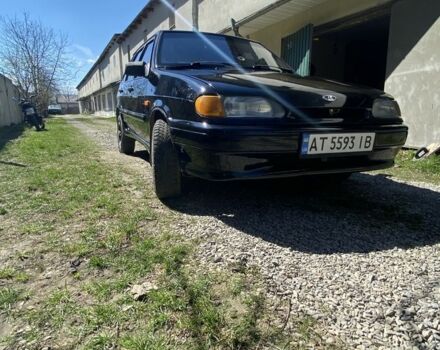 Чорний ВАЗ 2114 Самара, об'ємом двигуна 1.6 л та пробігом 183 тис. км за 2000 $, фото 1 на Automoto.ua