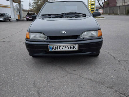 Чорний ВАЗ 2114 Самара, об'ємом двигуна 1.6 л та пробігом 198 тис. км за 2300 $, фото 1 на Automoto.ua