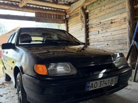 Чорний ВАЗ 2114 Самара, об'ємом двигуна 1.6 л та пробігом 200 тис. км за 1450 $, фото 1 на Automoto.ua