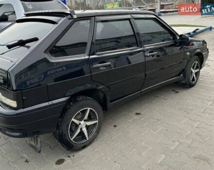 Черный ВАЗ 2114 Самара, объемом двигателя 1.6 л и пробегом 160 тыс. км за 3000 $, фото 1 на Automoto.ua