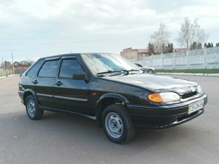 Черный ВАЗ 2114 Самара, объемом двигателя 1.6 л и пробегом 115 тыс. км за 2650 $, фото 1 на Automoto.ua