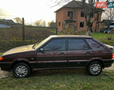 Коричневый ВАЗ 2114 Самара, объемом двигателя 1.5 л и пробегом 170 тыс. км за 900 $, фото 3 на Automoto.ua