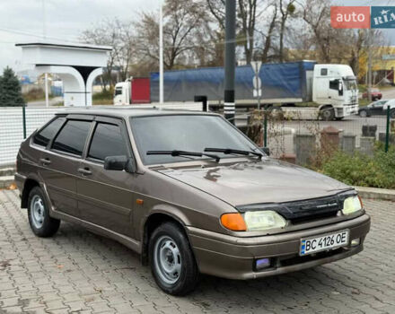 Коричневый ВАЗ 2114 Самара, объемом двигателя 1.6 л и пробегом 133 тыс. км за 2350 $, фото 5 на Automoto.ua