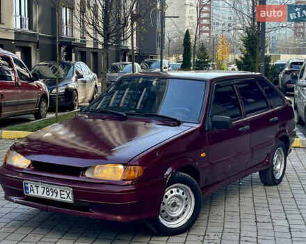 Красный ВАЗ 2114 Самара, объемом двигателя 1.5 л и пробегом 280 тыс. км за 1450 $, фото 1 на Automoto.ua