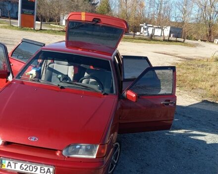 Красный ВАЗ 2114 Самара, объемом двигателя 1 л и пробегом 120 тыс. км за 1800 $, фото 4 на Automoto.ua