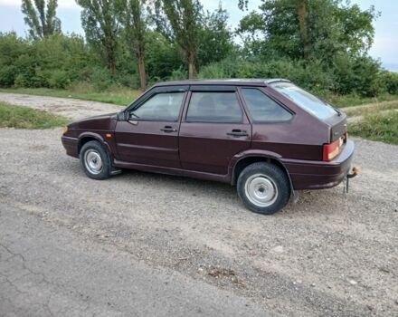 Красный ВАЗ 2114 Самара, объемом двигателя 1.6 л и пробегом 200 тыс. км за 850 $, фото 4 на Automoto.ua