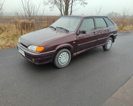 Червоний ВАЗ 2114 Самара, об'ємом двигуна 1.6 л та пробігом 200 тис. км за 1950 $, фото 2 на Automoto.ua