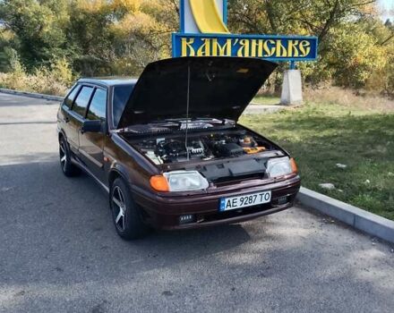 Красный ВАЗ 2114 Самара, объемом двигателя 1.6 л и пробегом 117 тыс. км за 3000 $, фото 3 на Automoto.ua