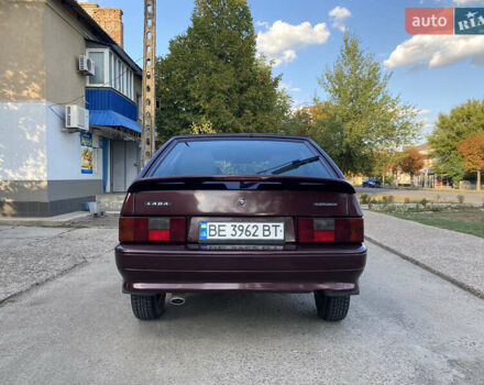 Красный ВАЗ 2114 Самара, объемом двигателя 1.6 л и пробегом 65 тыс. км за 2600 $, фото 4 на Automoto.ua