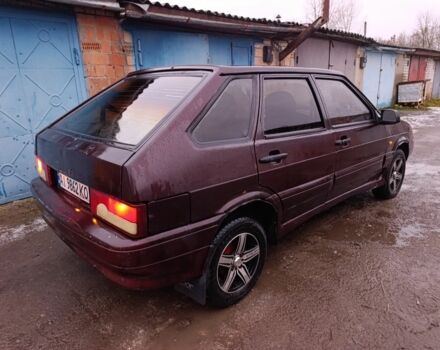 Червоний ВАЗ 2114 Самара, об'ємом двигуна 1.6 л та пробігом 111 тис. км за 950 $, фото 1 на Automoto.ua