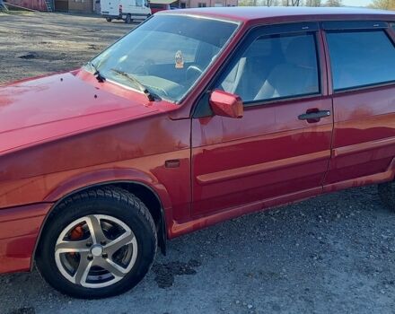 Красный ВАЗ 2114 Самара, объемом двигателя 1 л и пробегом 120 тыс. км за 1800 $, фото 1 на Automoto.ua