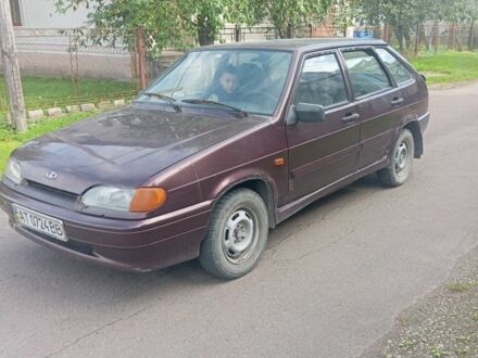 Красный ВАЗ 2114 Самара, объемом двигателя 1.6 л и пробегом 255 тыс. км за 600 $, фото 1 на Automoto.ua