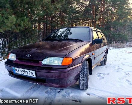 Красный ВАЗ 2114 Самара, объемом двигателя 1.6 л и пробегом 16000 тыс. км за 1500 $, фото 1 на Automoto.ua