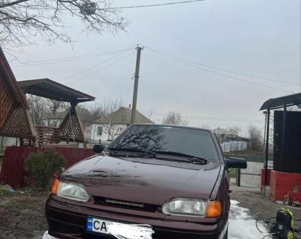 Красный ВАЗ 2114 Самара, объемом двигателя 1.6 л и пробегом 98 тыс. км за 2879 $, фото 1 на Automoto.ua