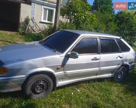Серый ВАЗ 2114 Самара, объемом двигателя 1.5 л и пробегом 300 тыс. км за 1700 $, фото 3 на Automoto.ua