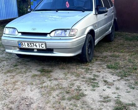 Серый ВАЗ 2114 Самара, объемом двигателя 1.5 л и пробегом 250 тыс. км за 1600 $, фото 2 на Automoto.ua