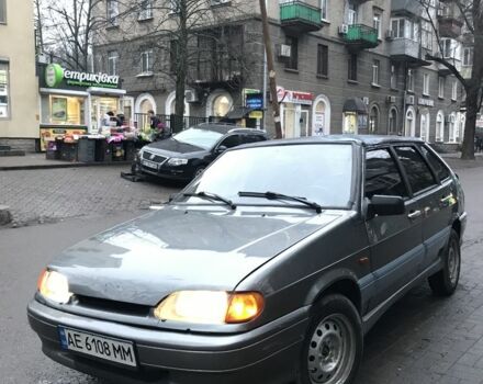 Серый ВАЗ 2114 Самара, объемом двигателя 1.5 л и пробегом 150 тыс. км за 1100 $, фото 3 на Automoto.ua