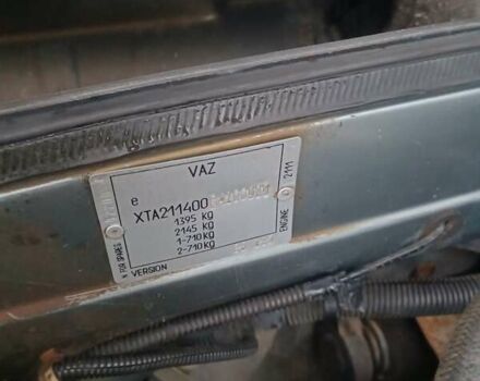 Серый ВАЗ 2114 Самара, объемом двигателя 1.5 л и пробегом 120 тыс. км за 1750 $, фото 4 на Automoto.ua