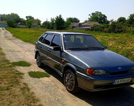 Серый ВАЗ 2114 Самара, объемом двигателя 1.5 л и пробегом 250 тыс. км за 1400 $, фото 3 на Automoto.ua