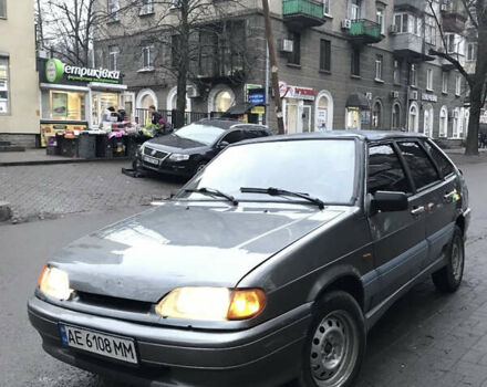 Серый ВАЗ 2114 Самара, объемом двигателя 1.5 л и пробегом 200 тыс. км за 1500 $, фото 1 на Automoto.ua