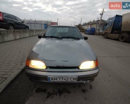Сірий ВАЗ 2114 Самара, об'ємом двигуна 1.5 л та пробігом 228 тис. км за 1450 $, фото 1 на Automoto.ua