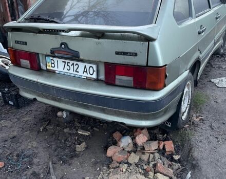 Серый ВАЗ 2114 Самара, объемом двигателя 1.5 л и пробегом 2 тыс. км за 500 $, фото 3 на Automoto.ua