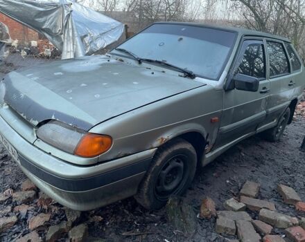Серый ВАЗ 2114 Самара, объемом двигателя 1.5 л и пробегом 2 тыс. км за 500 $, фото 1 на Automoto.ua