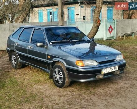 Серый ВАЗ 2114 Самара, объемом двигателя 1.5 л и пробегом 350 тыс. км за 2000 $, фото 1 на Automoto.ua