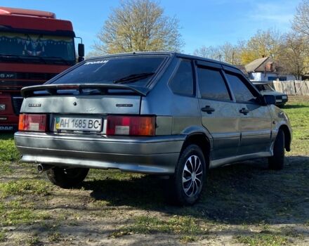 Серый ВАЗ 2114 Самара, объемом двигателя 1.5 л и пробегом 200 тыс. км за 1150 $, фото 1 на Automoto.ua