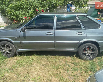 Серый ВАЗ 2114 Самара, объемом двигателя 1.6 л и пробегом 380 тыс. км за 2400 $, фото 3 на Automoto.ua
