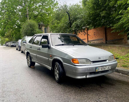 Серый ВАЗ 2114 Самара, объемом двигателя 1.6 л и пробегом 200 тыс. км за 1400 $, фото 3 на Automoto.ua