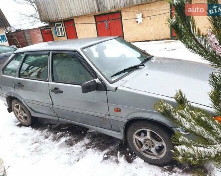 Серый ВАЗ 2114 Самара, объемом двигателя 1.6 л и пробегом 130 тыс. км за 1500 $, фото 11 на Automoto.ua