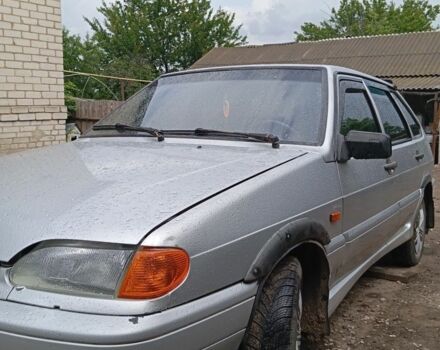 Серый ВАЗ 2114 Самара, объемом двигателя 1.6 л и пробегом 200 тыс. км за 1450 $, фото 1 на Automoto.ua