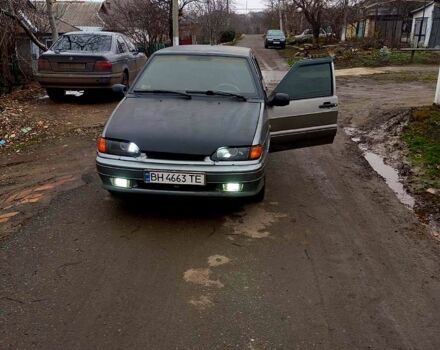 Серый ВАЗ 2114 Самара, объемом двигателя 1.6 л и пробегом 200 тыс. км за 1700 $, фото 1 на Automoto.ua