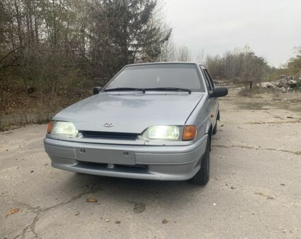 Серый ВАЗ 2114 Самара, объемом двигателя 1.5 л и пробегом 206 тыс. км за 1550 $, фото 1 на Automoto.ua