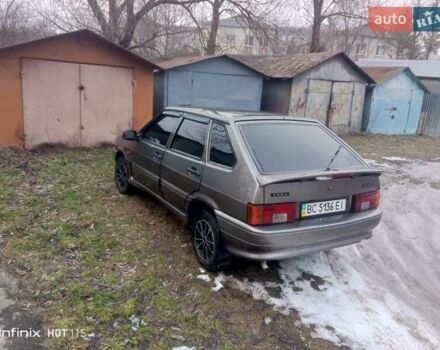 Серый ВАЗ 2114 Самара, объемом двигателя 1.6 л и пробегом 115 тыс. км за 2000 $, фото 4 на Automoto.ua