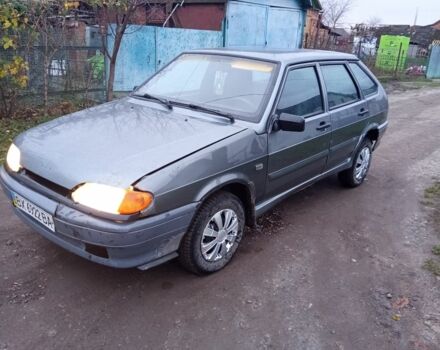 Серый ВАЗ 2114 Самара, объемом двигателя 1.6 л и пробегом 160 тыс. км за 1100 $, фото 7 на Automoto.ua
