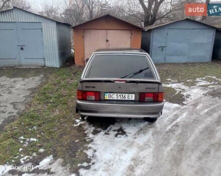 Серый ВАЗ 2114 Самара, объемом двигателя 1.6 л и пробегом 115 тыс. км за 2000 $, фото 7 на Automoto.ua