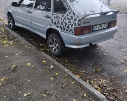 Серый ВАЗ 2114 Самара, объемом двигателя 1.6 л и пробегом 123 тыс. км за 1500 $, фото 1 на Automoto.ua