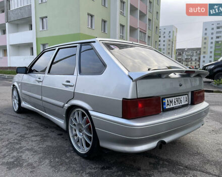 Серый ВАЗ 2114 Самара, объемом двигателя 1.6 л и пробегом 99 тыс. км за 4000 $, фото 5 на Automoto.ua