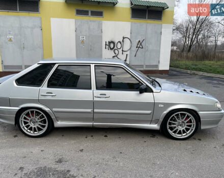 Серый ВАЗ 2114 Самара, объемом двигателя 1.6 л и пробегом 99 тыс. км за 4000 $, фото 3 на Automoto.ua