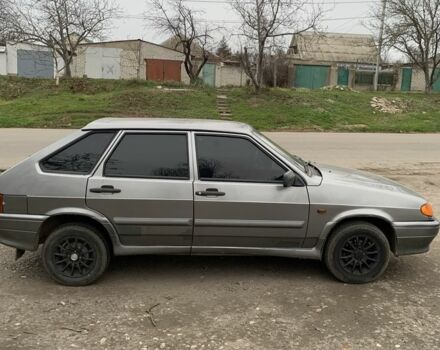 Серый ВАЗ 2114 Самара, объемом двигателя 1.6 л и пробегом 120 тыс. км за 1600 $, фото 1 на Automoto.ua