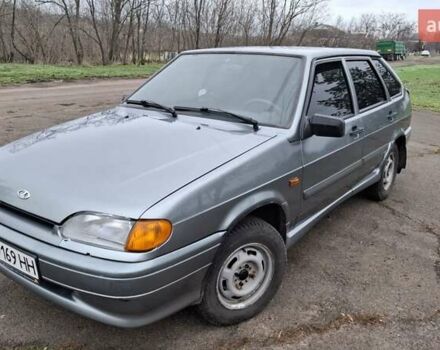 Серый ВАЗ 2114 Самара, объемом двигателя 1.6 л и пробегом 73 тыс. км за 3200 $, фото 2 на Automoto.ua