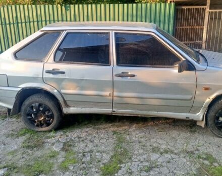 Серый ВАЗ 2114 Самара, объемом двигателя 1.6 л и пробегом 340 тыс. км за 900 $, фото 3 на Automoto.ua