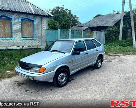 Серый ВАЗ 2114 Самара, объемом двигателя 1.6 л и пробегом 150 тыс. км за 1350 $, фото 4 на Automoto.ua