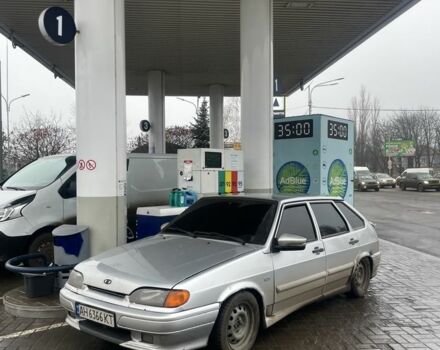 Серый ВАЗ 2114 Самара, объемом двигателя 1.6 л и пробегом 170 тыс. км за 3800 $, фото 17 на Automoto.ua